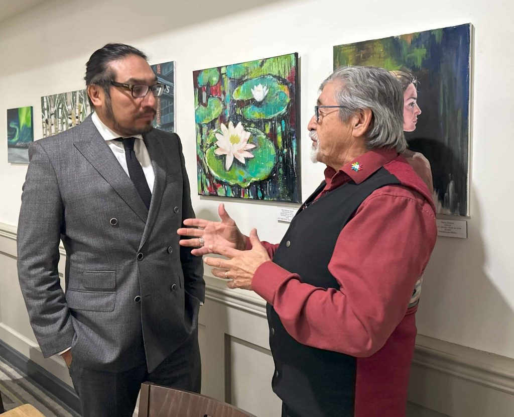 Meeting with Ontario MPP Sol Mamakwa